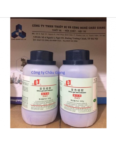 Silica gel self indicator